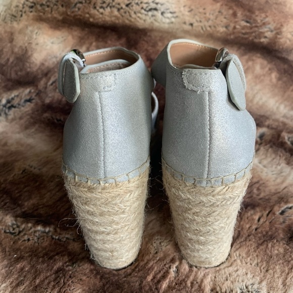 Marc Fisher Alida Ankle Strap Espadrille Wedge Sandal - Picture 6 of 10